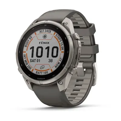 Garmin fēnix 9 Pro — 47 mm Solar, with inReach product view